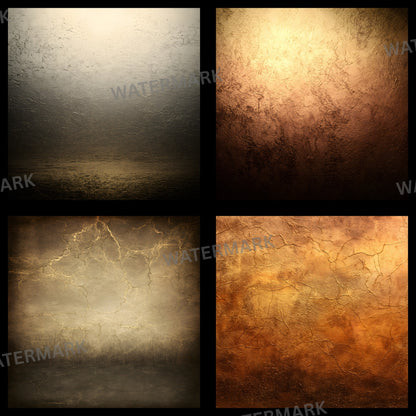 Bronze Shimmer Digital Backdrop, Metallic Texture Photography Background, Square Format Portrait Photo Booth Prop, Elegant Bronze Overlay for Composites