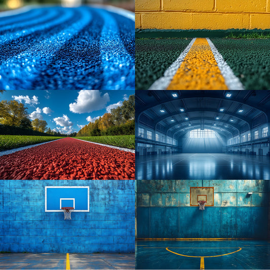 Sports Photography Backdrop, Action Game Day Background, Digital Download for Athlete Portraits, Team Photo Composite, High Resolution Image