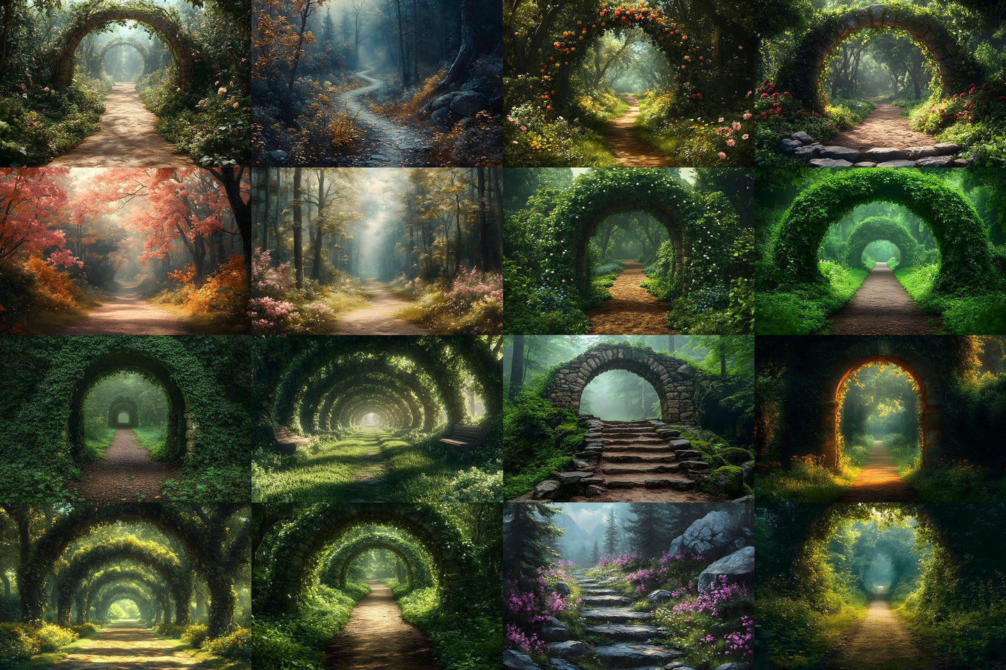 Enchanted Forest Backdrops, Photography ��������� Magical Forest Storytelling Backgrounds, Magic Woodland, Fairytale & Floral Backdrops
