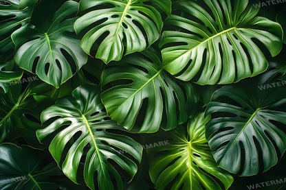 Banana Leaf Paradise Photography Backdrops | Digital Jungle Studio Background | Maternity, Wedding, Master Overlay, Tropical Backgrounds