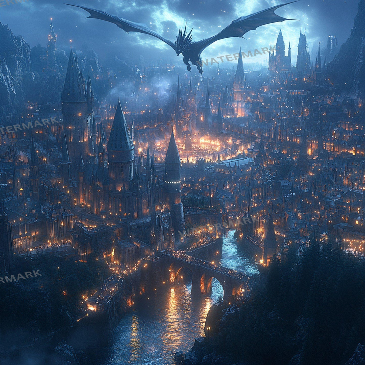 Triwizard Tournament Grounds Backgrounds ��������� Magical Arena-Inspired Backdrops, Fantasy - Themed Photoshop & Photography - School of Wizarding
