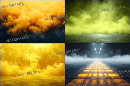 Yellow Sports Backdrop, Full Image Photography Background, Action Sports Digital Backdrop for Photographers, High Resolution Design