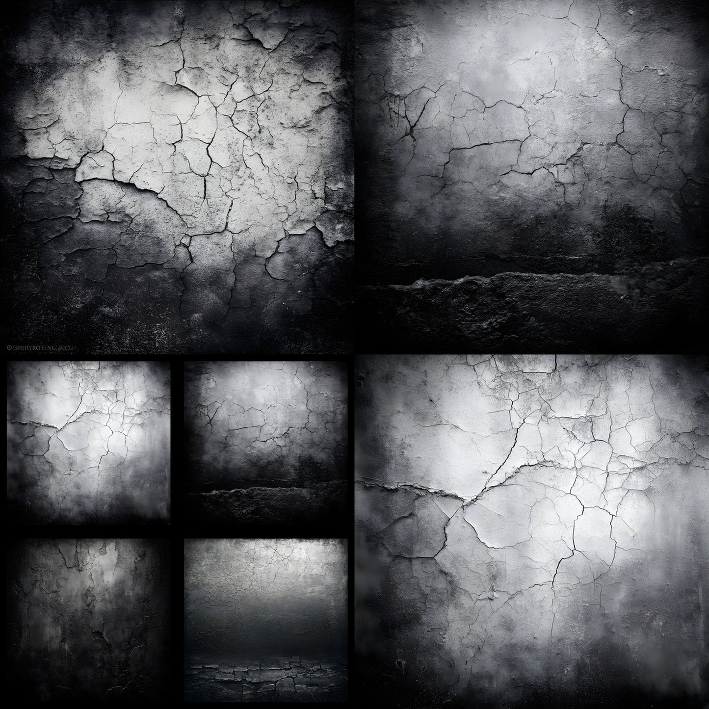 Black Gray Grid Digital Backdrop, Dark Photography Background for Product, Abstract Texture Photo Prop, Modern Square Image for Etsy Shop