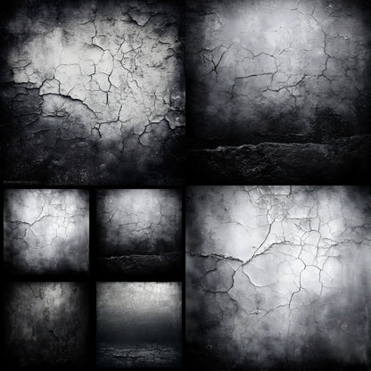Black Gray Grid Digital Backdrop, Dark Photography Background for Product, Abstract Texture Photo Prop, Modern Square Image for Etsy Shop