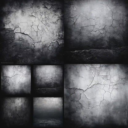 Black Gray Grid Digital Backdrop, Dark Photography Background for Product, Abstract Texture Photo Prop, Modern Square Image for Etsy Shop